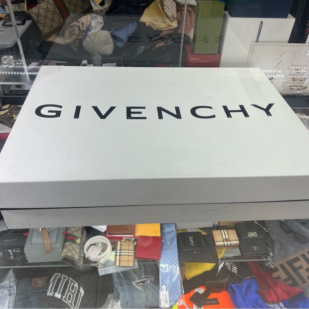 Givenchy Red Shark Leather Cowboy Boots 38 EU 8 US Eel Leather $2895 MSRP - Picture 2 of 16